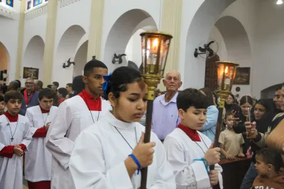 30 dia com Maria - Santa Missa e Coroação - Romeiros Devotos da Paróquia Nossa Senhora das Dores (Campo Florido)