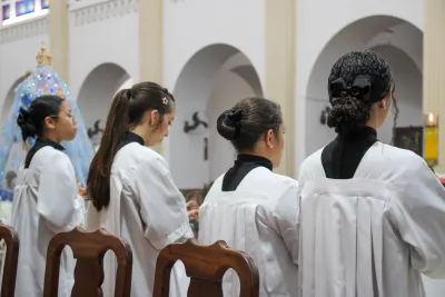 30 dia com Maria - Santa Missa e Coroação - Romeiros Devotos da Paroquia Sant' Anna (Indiánopolis)