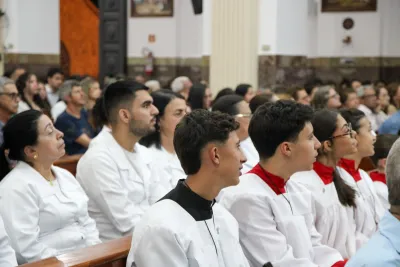 30 dia com Maria - Santa Missa e Coroação - Romeiros Devotos da Paroquia Sant' Anna (Indiánopolis)