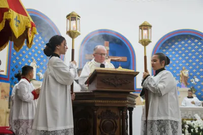 30 dia com Maria - Santa Missa e Coroação - Romeiros Devotos da Paroquia Sant' Anna (Indiánopolis)