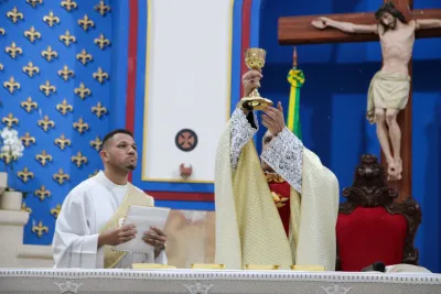 30 dia com Maria - Santa Missa e Coroação - Romeiros Devotos da Paroquia Sant' Anna (Indiánopolis)