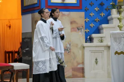 30 dia com Maria - Santa Missa e Coroação - Romeiros Devotos da Paroquia Sant' Anna (Indiánopolis)