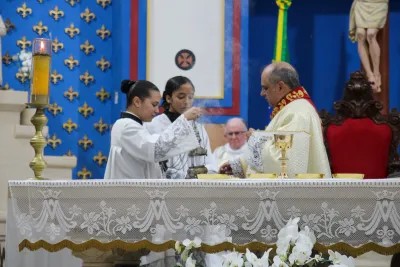 30 dia com Maria - Santa Missa e Coroação - Romeiros Devotos da Paroquia Sant' Anna (Indiánopolis)