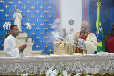 30 dia com Maria - Santa Missa e Coroação - Romeiros Devotos da Paroquia Sant' Anna (Indiánopolis)