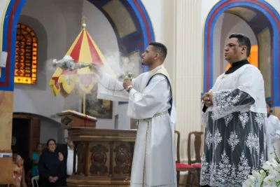 30 dia com Maria - Santa Missa e Coroação - Romeiros Devotos da Paroquia Sant' Anna (Indiánopolis)