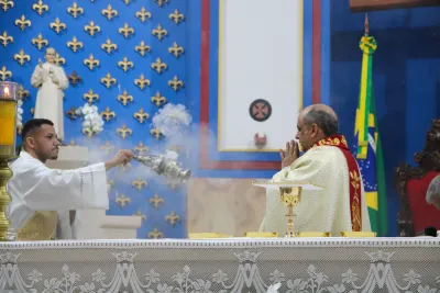 30 dia com Maria - Santa Missa e Coroação - Romeiros Devotos da Paroquia Sant' Anna (Indiánopolis)