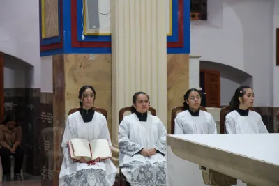 30 dia com Maria - Santa Missa e Coroação - Romeiros Devotos da Paroquia Sant' Anna (Indiánopolis)
