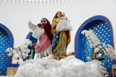 30 dia com Maria - Santa Missa e Coroação - Romeiros Devotos da Paroquia Sant' Anna (Indiánopolis)