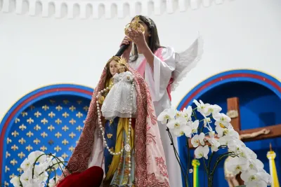 30 dia com Maria - Santa Missa e Coroação - Romeiros Devotos da Paroquia Sant' Anna (Indiánopolis)
