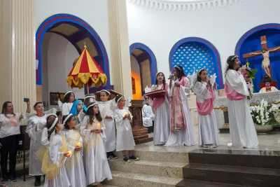 30 dia com Maria - Santa Missa e Coroação - Romeiros Devotos da Paroquia Sant' Anna (Indiánopolis)