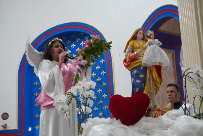 30 dia com Maria - Santa Missa e Coroação - Romeiros Devotos da Paroquia Sant' Anna (Indiánopolis)