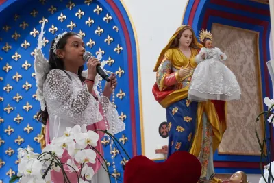 30 dia com Maria - Santa Missa e Coroação - Romeiros Devotos da Paroquia Sant' Anna (Indiánopolis)