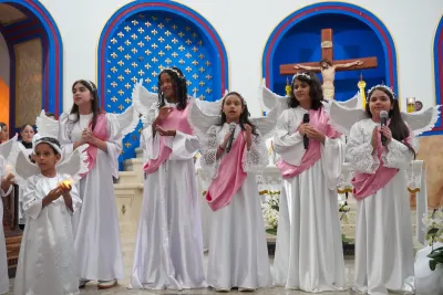 30 dia com Maria - Santa Missa e Coroação - Romeiros Devotos da Paroquia Sant' Anna (Indiánopolis)
