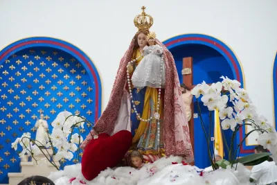 30 dia com Maria - Santa Missa e Coroação - Romeiros Devotos da Paroquia Sant' Anna (Indiánopolis)