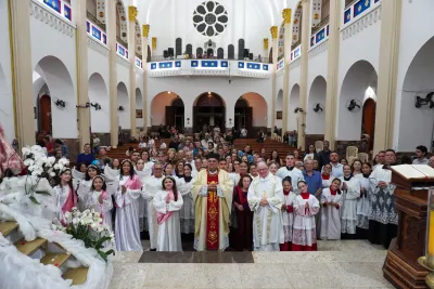 30 dia com Maria - Santa Missa e Coroação - Romeiros Devotos da Paroquia Sant' Anna (Indiánopolis)