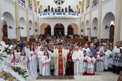 30 dia com Maria - Santa Missa e Coroação - Romeiros Devotos da Paroquia Sant' Anna (Indiánopolis)