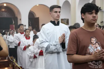 30 dia com Maria - Santa Missa e Coroação - Romeiros Devotos da Paroquia Sant' Anna (Indiánopolis)