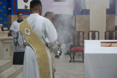 30 dia com Maria - Santa Missa e Coroação - Romeiros Devotos da Paroquia Sant' Anna (Indiánopolis)