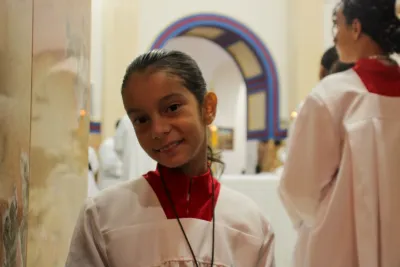 30 dia com Maria - Santa Missa e Coroação - Romeiros Devotos da Paróquia São João Batista (Cascalho Rico)