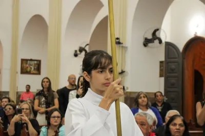 30 dia com Maria - Santa Missa e Coroação - Romeiros Devotos da Paróquia São Sebastião (Pedrinópolis))