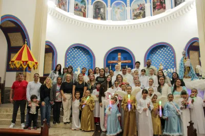 30 dia com Maria - Santa Missa e Coroação - Romeiros Devotos da Paróquia São Sebastião (Pedrinópolis))