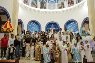 30 dia com Maria - Santa Missa e Coroação - Romeiros Devotos da Paróquia São Sebastião (Pedrinópolis))