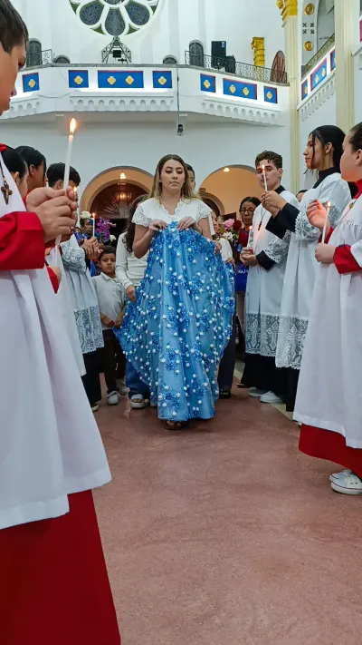 30 dia com Maria - Santa Missa e Coroação - Romeiros Devotos das Pastorais do Santuário Basílica