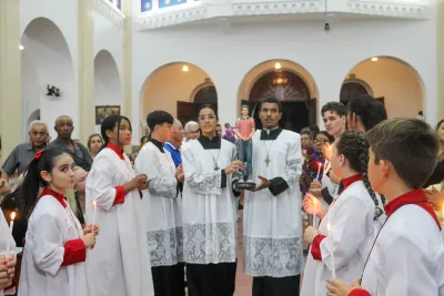 30 dia com Maria - Santa Missa e Coroação - Romeiros Devotos das Pastorais do Santuário Basílica