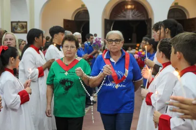 30 dia com Maria - Santa Missa e Coroação - Romeiros Devotos das Pastorais do Santuário Basílica