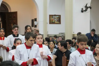 30 dia com Maria - Santa Missa e Coroação - Romeiros Devotos das Pastorais do Santuário Basílica