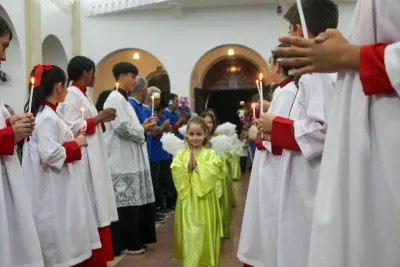 30 dia com Maria - Santa Missa e Coroação - Romeiros Devotos das Pastorais do Santuário Basílica