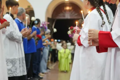 30 dia com Maria - Santa Missa e Coroação - Romeiros Devotos das Pastorais do Santuário Basílica