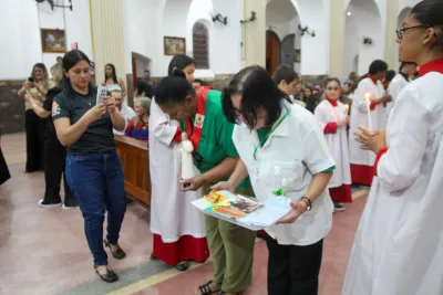 30 dia com Maria - Santa Missa e Coroação - Romeiros Devotos das Pastorais do Santuário Basílica