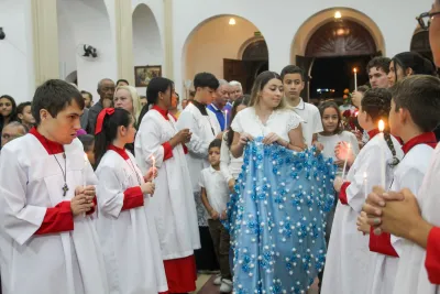 30 dia com Maria - Santa Missa e Coroação - Romeiros Devotos das Pastorais do Santuário Basílica