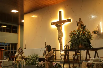 3º dia da novena - Benção das Chaves dos Veículos
