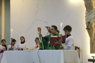 3º dia da novena - Benção das Chaves dos Veículos