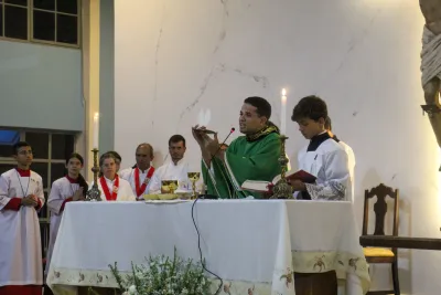 3º dia da novena - Benção das Chaves dos Veículos