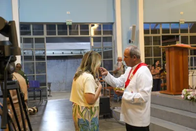 3º dia da novena - Benção das Chaves dos Veículos