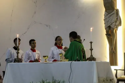 3º dia da novena - Benção das Chaves dos Veículos