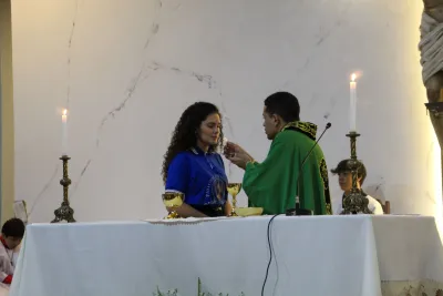 3º dia da novena - Benção das Chaves dos Veículos