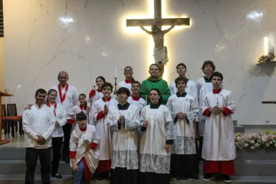 3º dia da novena - Benção das Chaves dos Veículos