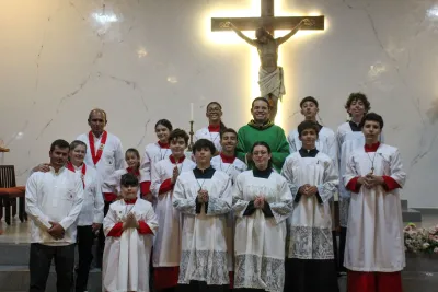 3º dia da novena - Benção das Chaves dos Veículos