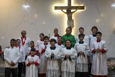 3º dia da novena - Benção das Chaves dos Veículos