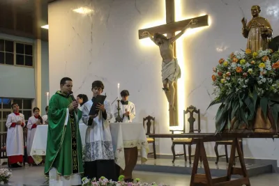 3º dia da novena - Benção das Chaves dos Veículos