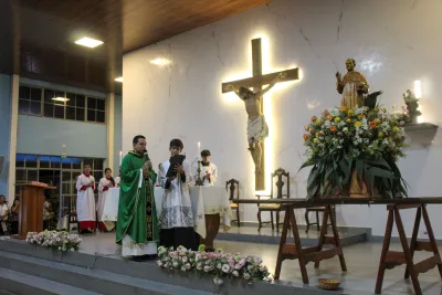 3º dia da novena - Benção das Chaves dos Veículos