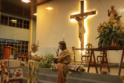 3º dia da novena - Benção das Chaves dos Veículos