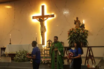 3º dia da novena - Benção das Chaves dos Veículos