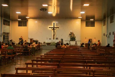 3º dia da novena - Benção das Chaves dos Veículos