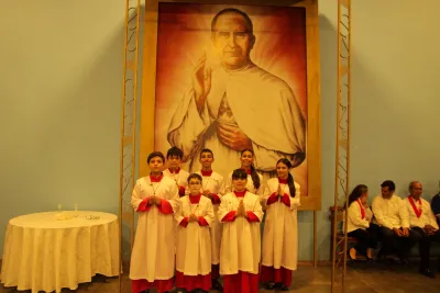 3º dia da novena - Benção das Chaves dos Veículos