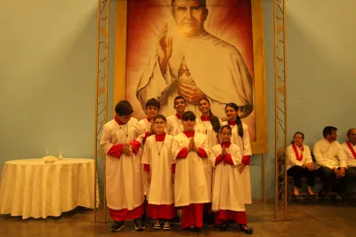 3º dia da novena - Benção das Chaves dos Veículos